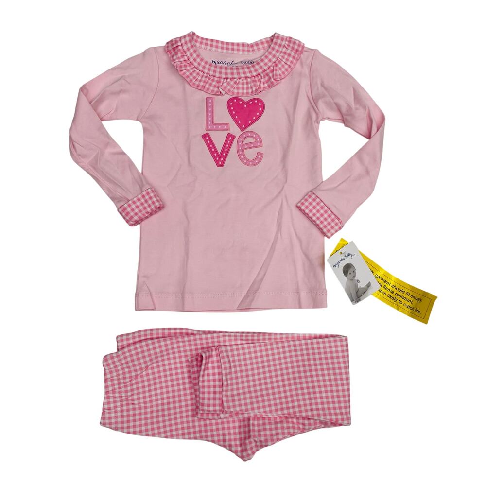 NWT Magnolia Baby Size 4T LOVE PJs